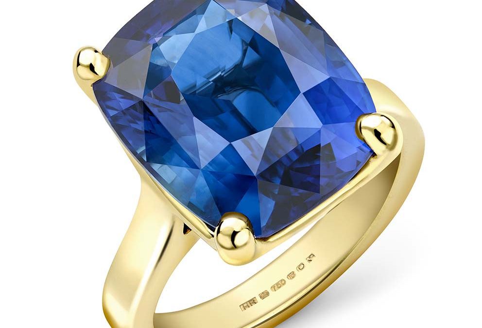 SAPPHIRE SOLITAIRE RING